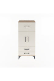 Arges Dolap 2 Raflı 3 Çekmeceli 2 Kapaklı 60x30x134 - S17M092V7A