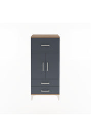 Arges Dolap 2 Raflı 3 Çekmeceli 2 Kapaklı 60x30x134 - S17M092V8A