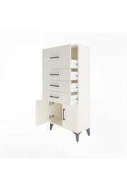 Arges Dolap 4 Çekmeceli 2 Kapaklı 60x30x134 - S17M093V1A