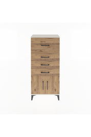 Arges Dolap 4 Çekmeceli 2 Kapaklı 60x30x134 - S17M093V3A