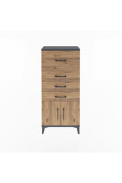 Arges Dolap 4 Çekmeceli 2 Kapaklı 60x30x134 - S17M093V6A