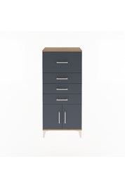 Arges Dolap 4 Çekmeceli 2 Kapaklı 60x30x134 - S17M093V8A