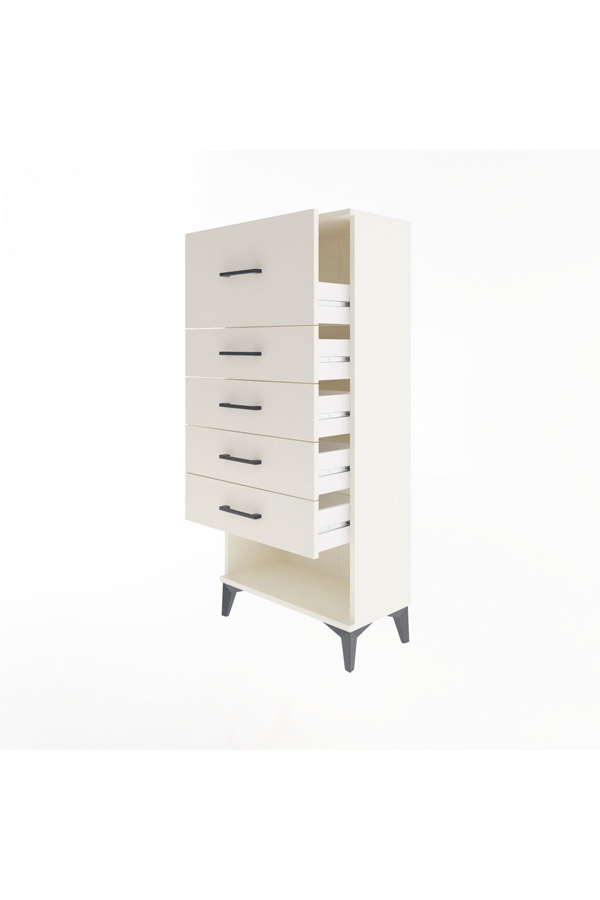Arges Dolap 5 Çekmeceli 60x30x134 - S17M095V1A