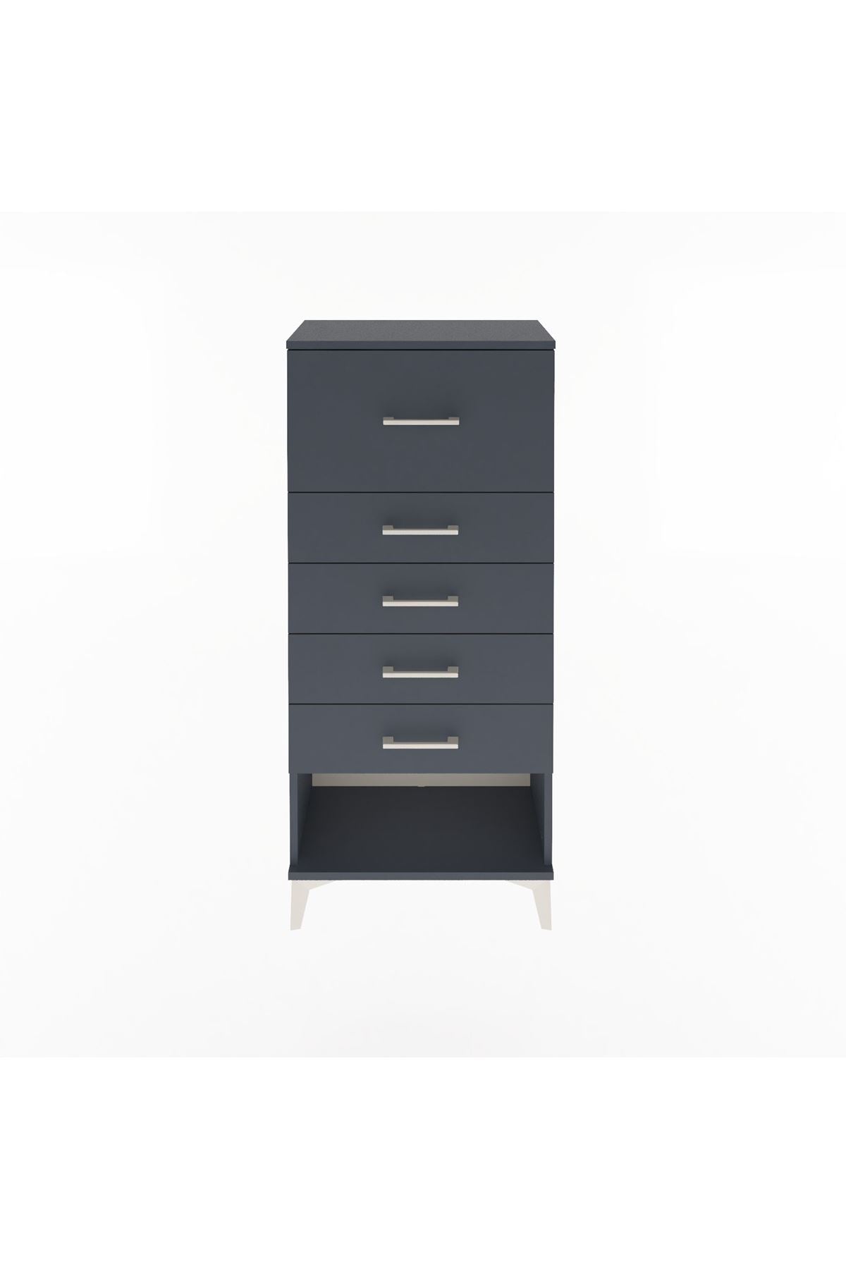 Arges Dolap 5 Çekmeceli 60x30x134 - S17M095V5A