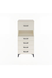 Arges Dolap Tek Raflı 5 Çekmeceli 60x30x134 - S17M096V1A