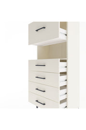 Arges Dolap Tek Raflı 5 Çekmeceli 60x30x134 - S17M096V1A