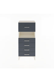 Arges Dolap Tek Raflı 5 Çekmeceli 60x30x134 - S17M096V2A