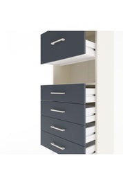 Arges Dolap Tek Raflı 5 Çekmeceli 60x30x134 - S17M096V2A