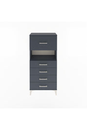Arges Dolap Tek Raflı 5 Çekmeceli 60x30x134 - S17M096V5A