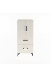 Arges Dolap Tek Raflı 2 Çekmeceli 2 Kapaklı 60x30x134 - S17M097V1A
