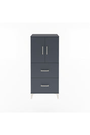 Arges Dolap Tek Raflı 2 Çekmeceli 2 Kapaklı 60x30x134 - S17M097V5A