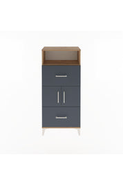 Arges Dolap 2 Raflı 2 Çekmeceli 2 Kapaklı 60x30x134 - S17M098V8A