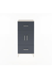 Arges Dolap 2 Raflı 2 Çekmeceli 2 Kapaklı 60x30x134 - S17M099V2A