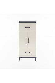 Arges Dolap 2 Raflı 2 Çekmeceli 2 Kapaklı 60x30x134 - S17M099V4A