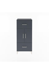 Arges Dolap 2 Raflı 2 Çekmeceli 2 Kapaklı 60x30x134