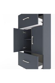 Arges Dolap 2 Raflı 2 Çekmeceli 2 Kapaklı 60x30x134 - S17M099V5A
