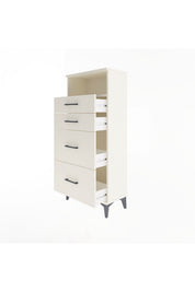 Arges Dolap Tek Raflı 4 Çekmeceli 60x30x134 - S17M101V1A