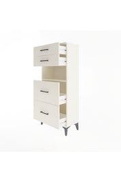 Arges Dolap Tek Raflı 4 Çekmeceli 60x30x134 - S17M102V1A