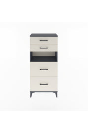Arges Dolap Tek Raflı 4 Çekmeceli 60x30x134 - S17M102V4A