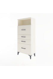 Arges Dolap Tek Raflı 4 Çekmeceli 60x30x134 - S17M103V1A