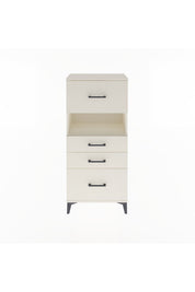 Arges Dolap Tek Raflı 4 Çekmeceli 60x30x134 - S17M104V1A