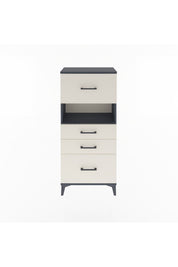 Arges Dolap Tek Raflı 4 Çekmeceli 60x30x134 - S17M104V4A
