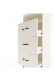 Arges Dolap Tek Raflı 3 Çekmeceli 60x30x134 - S17M105V1A