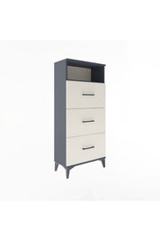Arges Dolap Tek Raflı 3 Çekmeceli 60x30x134 - S17M105V4A