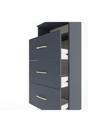 Arges Dolap Tek Raflı 3 Çekmeceli 60x30x134 - S17M105V5A