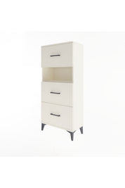 Arges Dolap Tek Raflı 3 Çekmeceli 60x30x134 - S17M106V1A