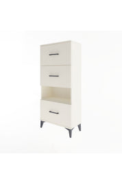 Arges Dolap Tek Raflı 3 Çekmeceli 60x30x134 - S17M107V1A