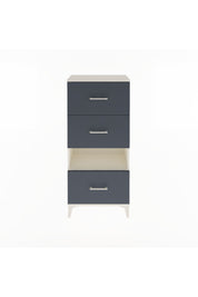 Arges Dolap Tek Raflı 3 Çekmeceli 60x30x134 - S17M107V2A