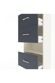 Arges Dolap Tek Raflı 3 Çekmeceli 60x30x134 - S17M107V2A