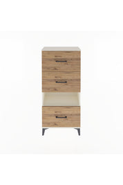 Arges Dolap Tek Raflı 3 Çekmeceli 60x30x134 - S17M107V3A