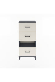 Arges Dolap Tek Raflı 3 Çekmeceli 60x30x134 - S17M107V4A
