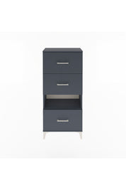 Arges Dolap Tek Raflı 3 Çekmeceli 60x30x134 - S17M107V5A