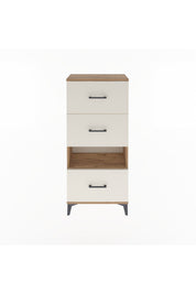 Arges Dolap Tek Raflı 3 Çekmeceli 60x30x134 - S17M107V7A