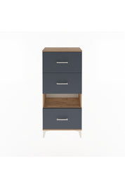 Arges Dolap Tek Raflı 3 Çekmeceli 60x30x134 - S17M107V8A