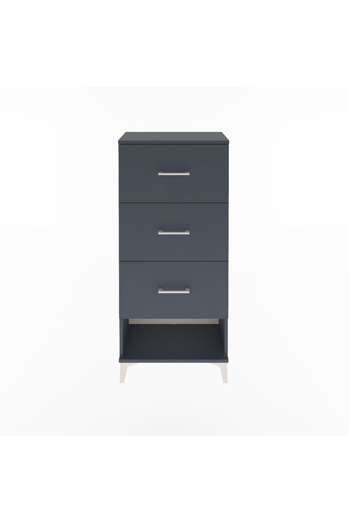 Arges Dolap 3 Çekmeceli 60x30x134 - S17M108V5A