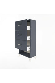Arges Dolap 3 Çekmeceli 60x30x134 - S17M108V5A