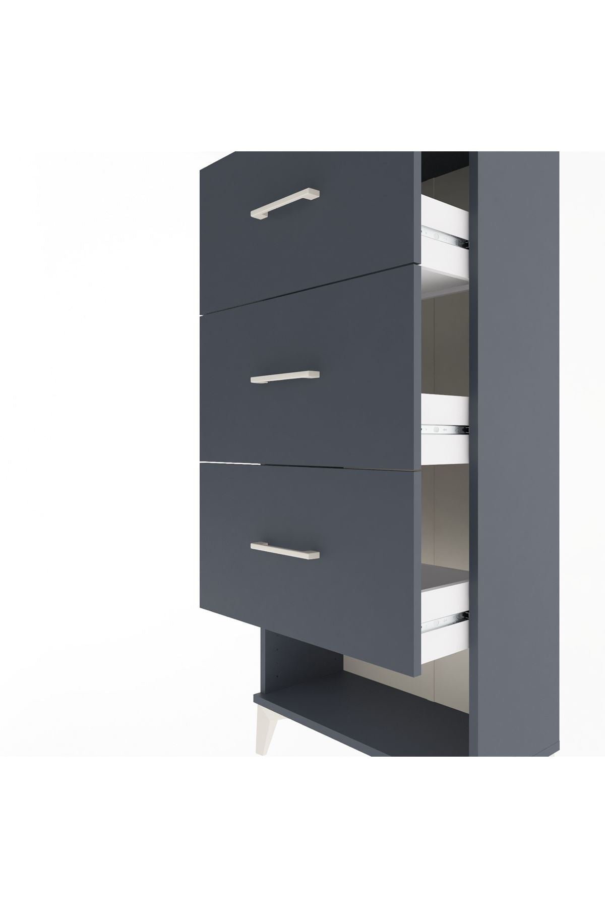 Arges Dolap 3 Çekmeceli 60x30x134 - S17M108V5A