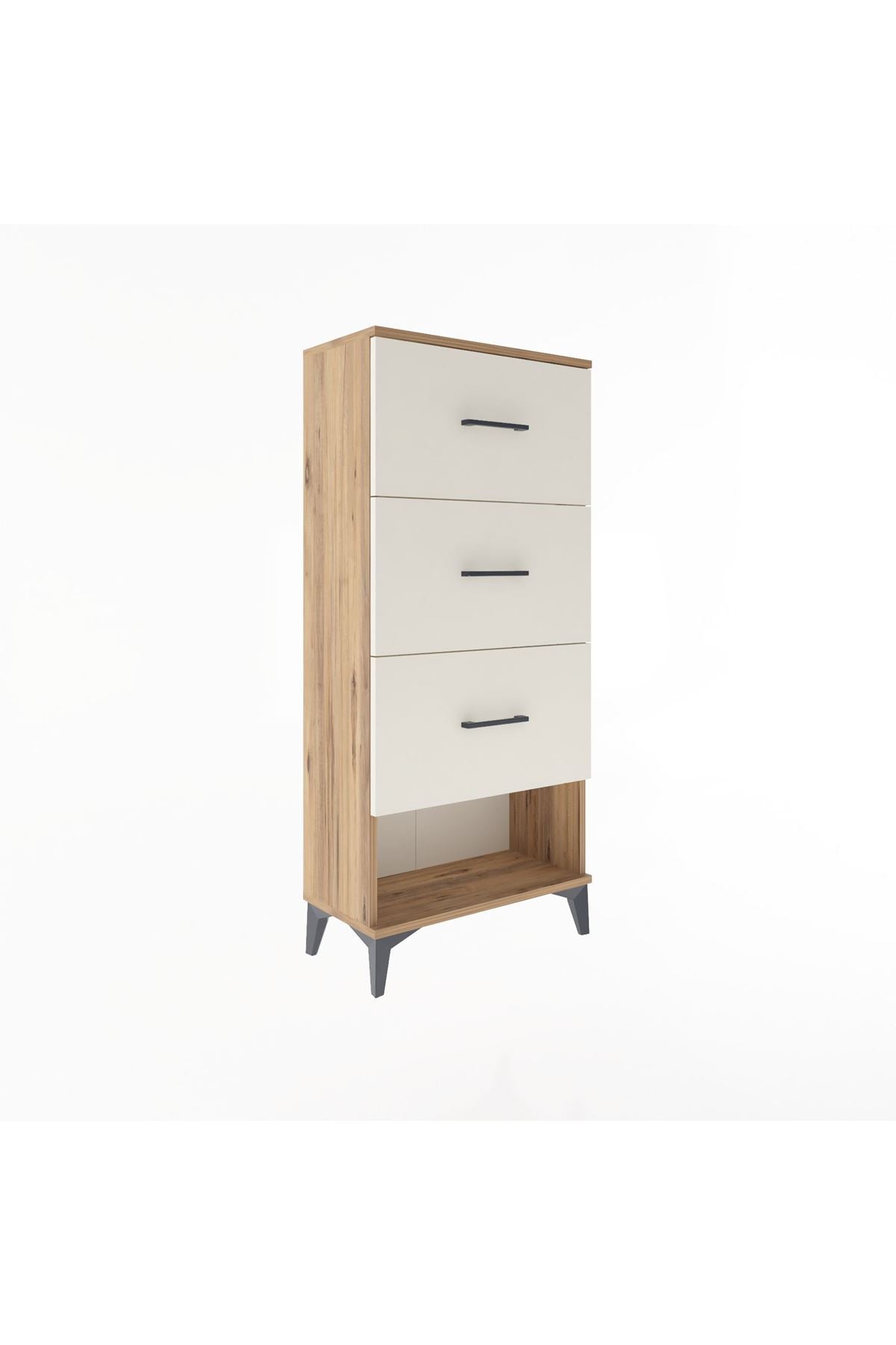 Arges Dolap 3 Çekmeceli 60x30x134 - S17M108V7A