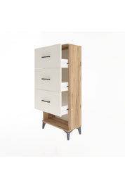 Arges Dolap 3 Çekmeceli 60x30x134 - S17M108V7A