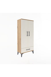 Arges Dolap 3 Raflı Tek Çekmeceli 2 Kapaklı 60x30x134 - S17M109V7A