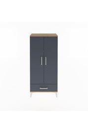 Arges Dolap 3 Raflı Tek Çekmeceli 2 Kapaklı 60x30x134 - S17M109V8A