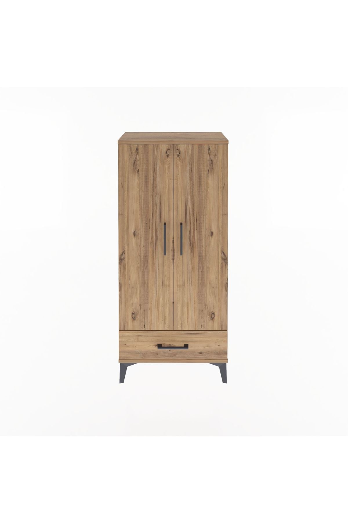 Arges Dolap 3 Raflı Tek Çekmeceli 2 Kapaklı 60x30x134 - S17M109V9A