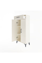 Arges Dolap 2 Raflı Tek Çekmeceli 2 Kapaklı 60x30x134 - S17M112V1A