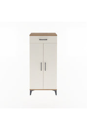 Arges Dolap 2 Raflı Tek Çekmeceli 2 Kapaklı 60x30x134 - S17M112V7A