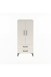 Arges Dolap 3 Raflı 2 Çekmeceli 2 Kapaklı 60x30x134 - S17M113V1A
