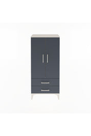 Arges Dolap 3 Raflı 2 Çekmeceli 2 Kapaklı 60x30x134 - S17M113V2A